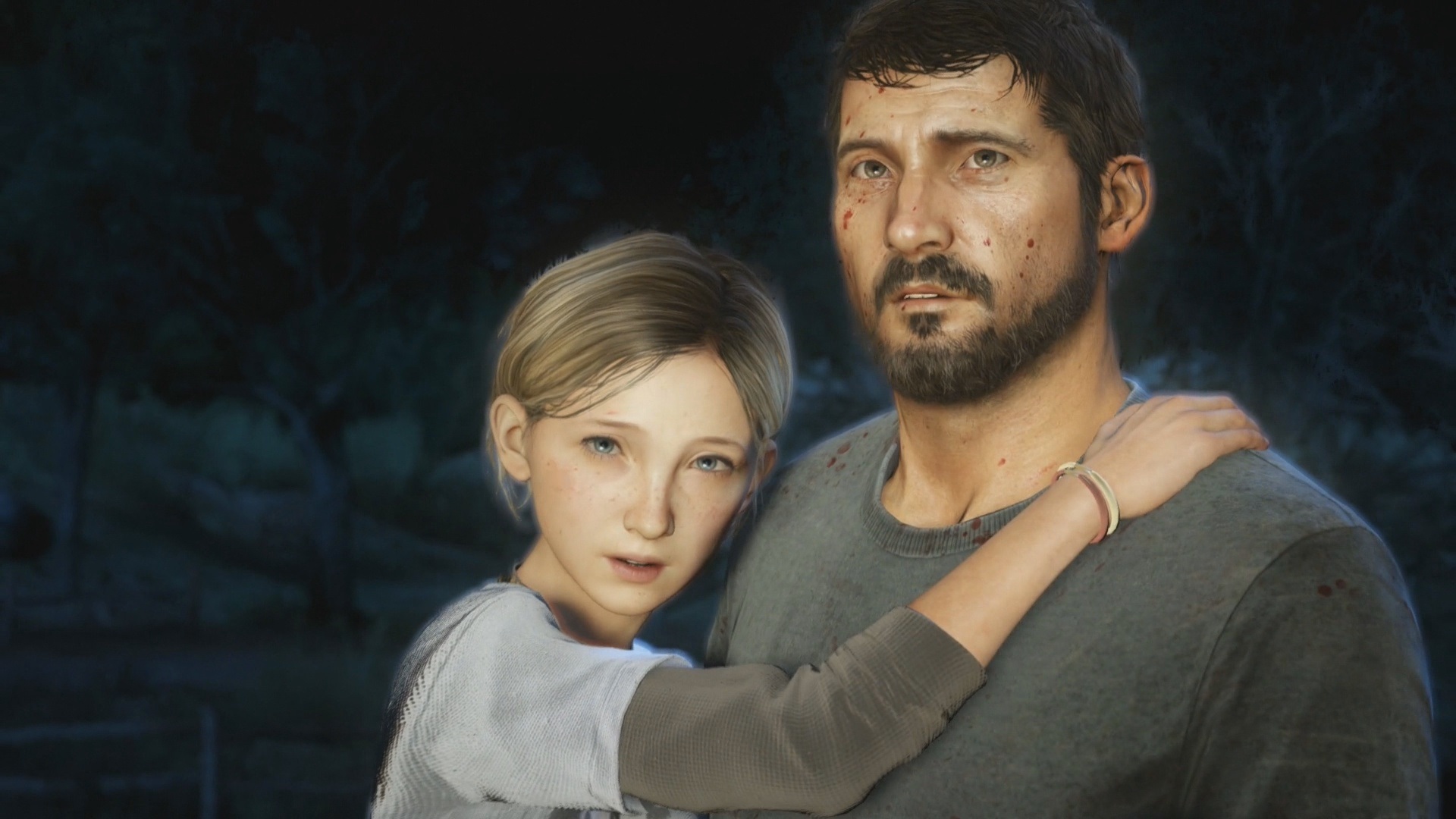 Joel and his daughter